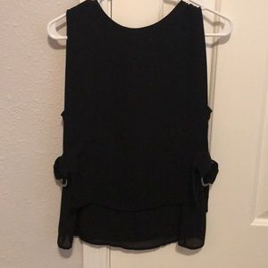 Forever 21 black blouse